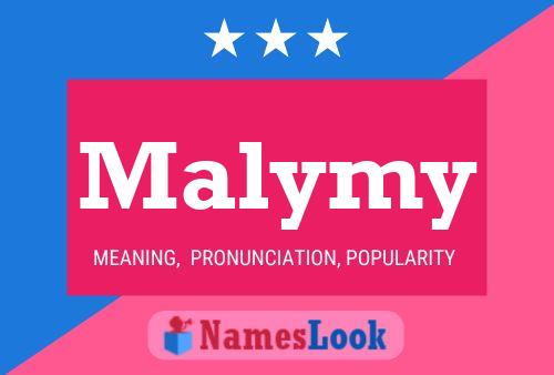 Malymy Namensposter