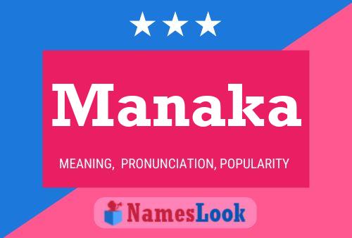 Manaka Namensposter