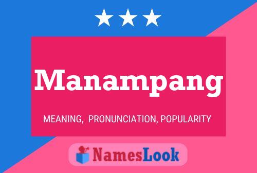 Manampang Namensposter