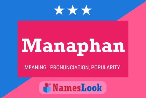 Manaphan Namensposter