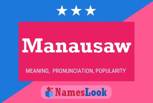 Manausaw Namensposter