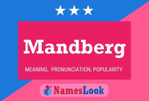 Mandberg Namensposter