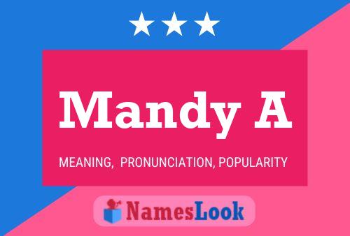 Mandy A Namensposter