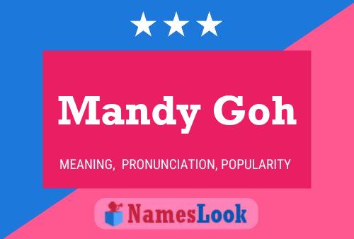 Mandy Goh Namensposter