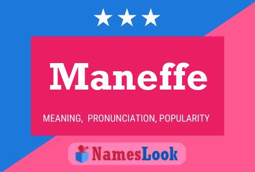 Maneffe Namensposter