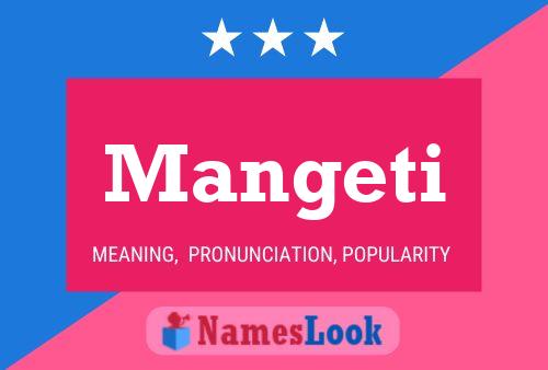 Mangeti Namensposter