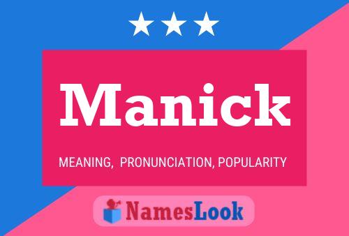 Manick Namensposter