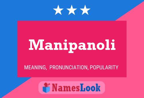 Manipanoli Namensposter