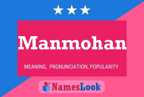 Manmohan Namensposter