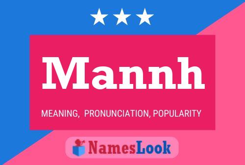 Mannh Namensposter