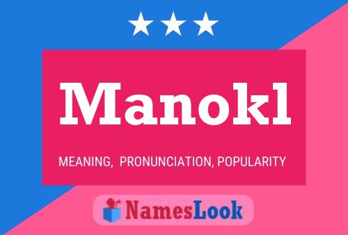 Manokl Namensposter