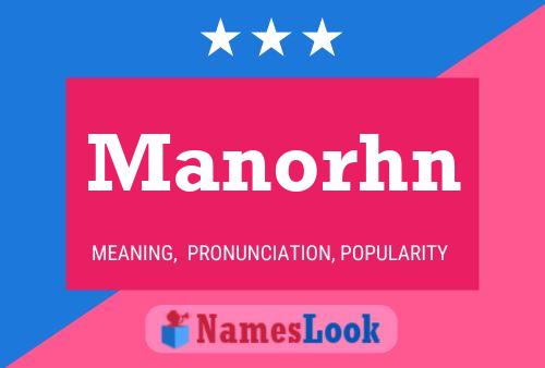 Manorhn Namensposter