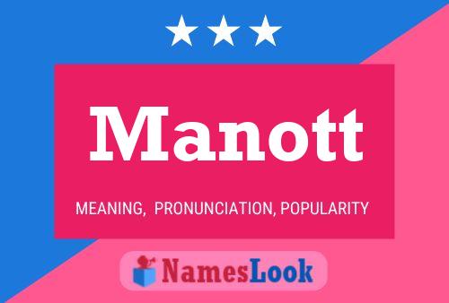 Manott Namensposter