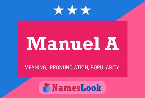 Manuel A Namensposter