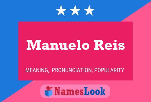 Manuelo Reis Namensposter