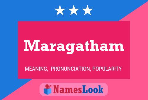 Maragatham Namensposter