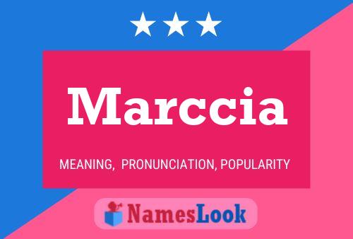 Marccia Namensposter