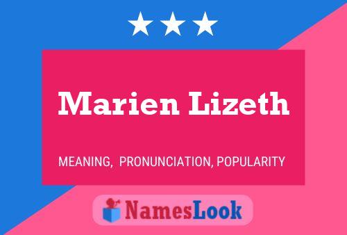 Marien Lizeth Namensposter