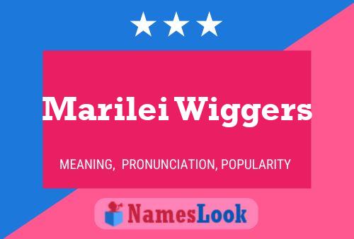 Marilei Wiggers Namensposter