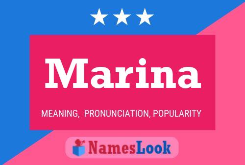 Marina Namensposter
