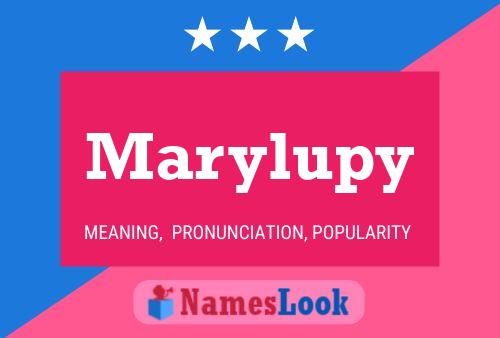 Marylupy Namensposter