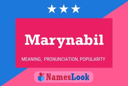 Marynabil Namensposter