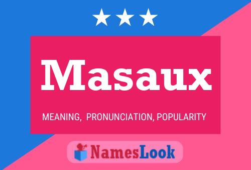 Masaux Namensposter