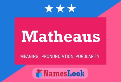 Matheaus Namensposter