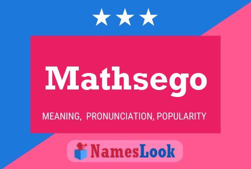 Mathsego Namensposter