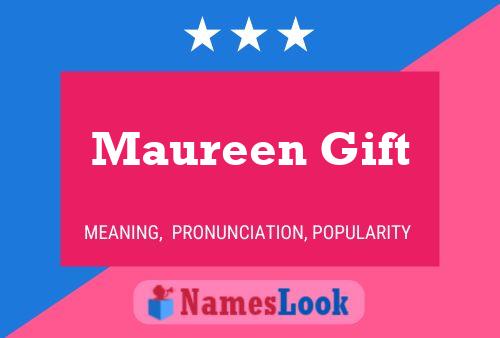 Maureen Gift Namensposter