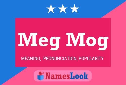 Meg Mog Namensposter