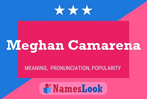 Meghan Camarena Namensposter