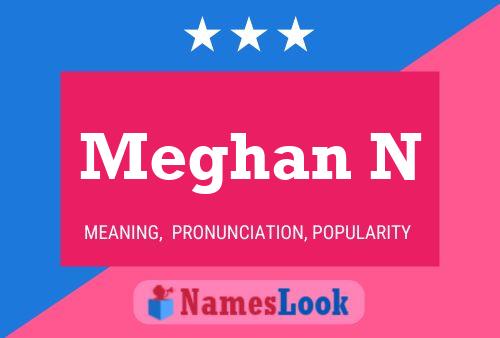 Meghan N Namensposter