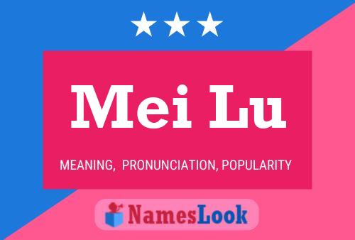 Mei Lu Namensposter