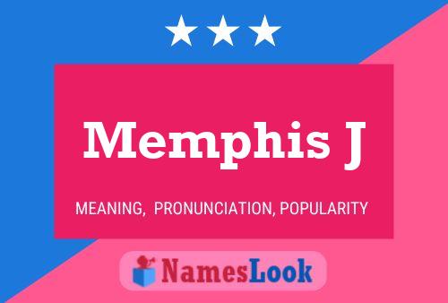 Memphis J Namensposter