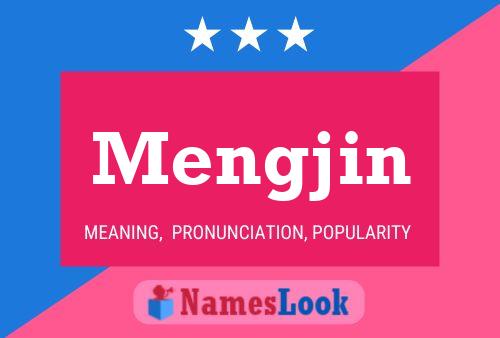 Mengjin Namensposter