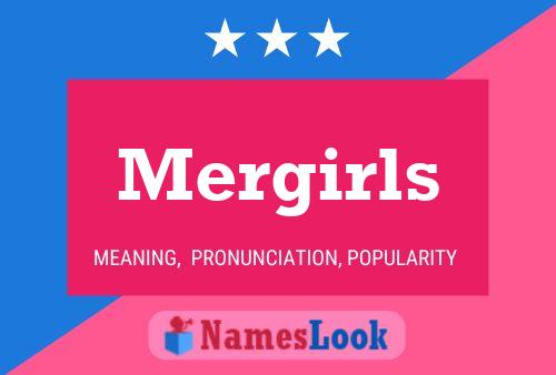 Mergirls Namensposter