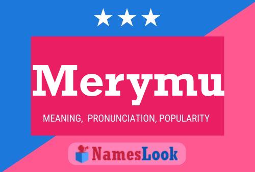 Merymu Namensposter