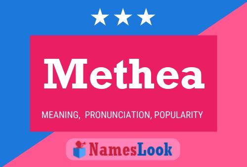 Methea Namensposter