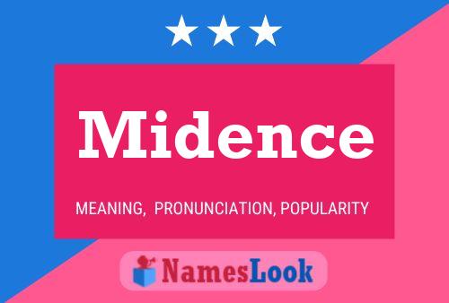 Midence Namensposter