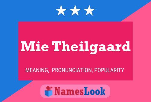 Mie Theilgaard Namensposter