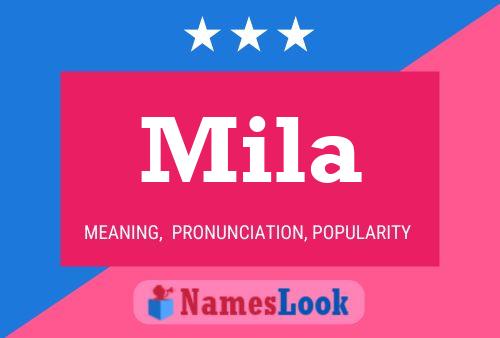 Mila Namensposter