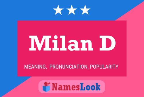 Milan D Namensposter