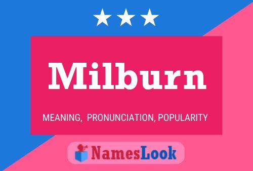 Milburn Namensposter