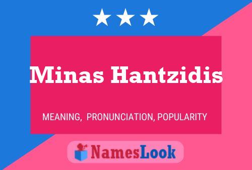 Minas Hantzidis Namensposter