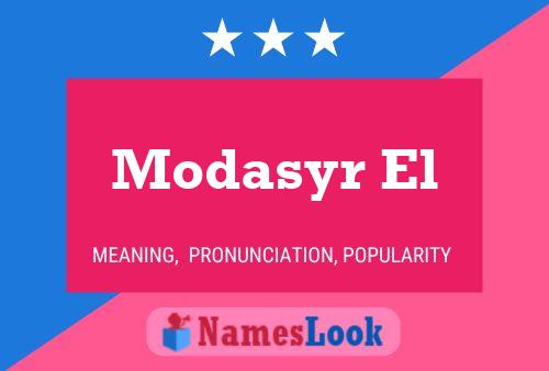 Modasyr El Namensposter