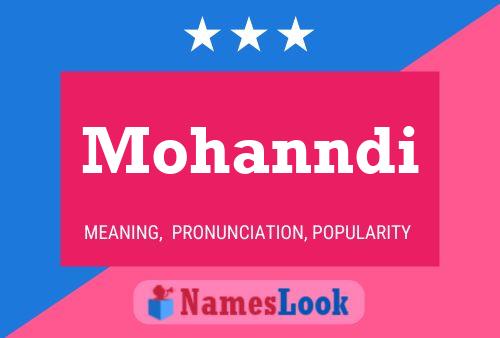 Mohanndi Namensposter