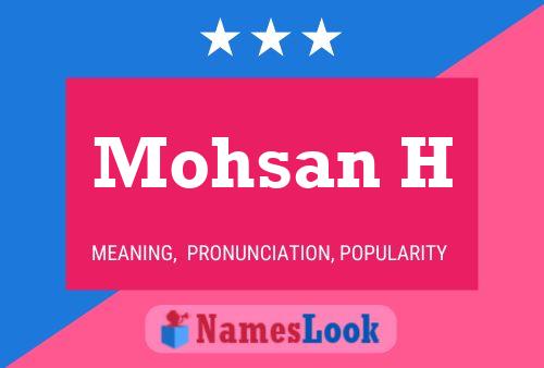 Mohsan H Namensposter