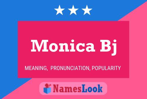 Monica Bj Namensposter