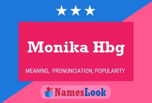 Monika Hbg Namensposter